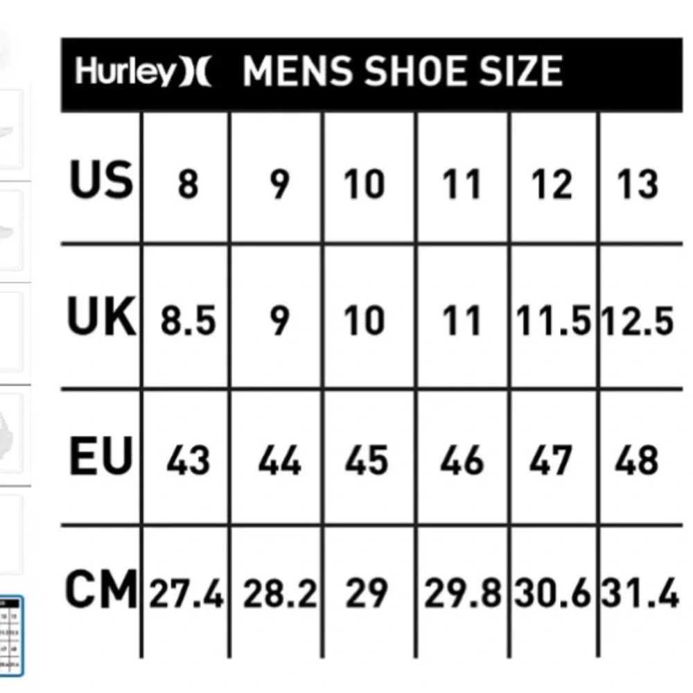 Hurley Men's Injection‎ Flip-Flop Size 12